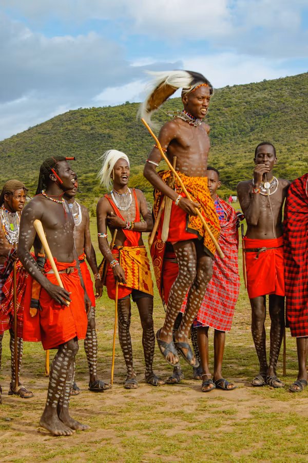Why do the Maasai Mara jump?